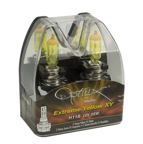 Ampoule Hella H11B 12V 55W Xen Pure Ylw Xy (2