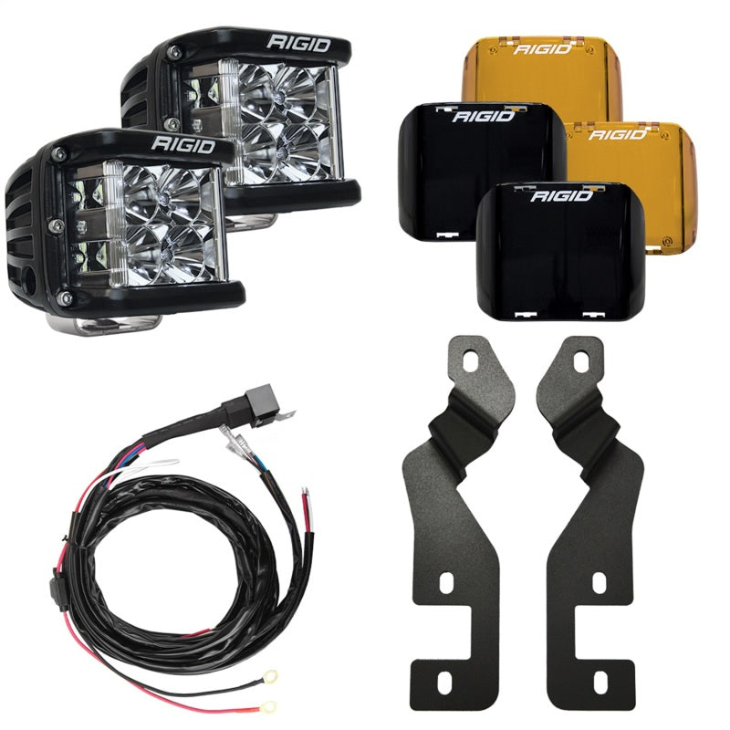 Kit de montage de feux latéraux rigides pour pilier A Ford Bronco Sport 2021+ série D-SS