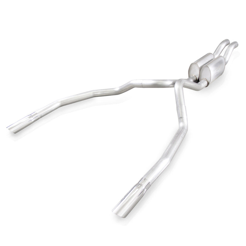 Silencieux d'échappement S-Tube de 3 pouces pour Ford Raptor 2010-14 en acier inoxydable sous la sortie du pare-chocs