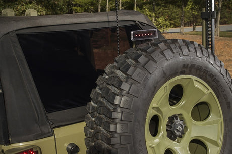 Feu stop à LED surélevé Rugged Ridge 3e génération pour Jeep Wrangler 07-18