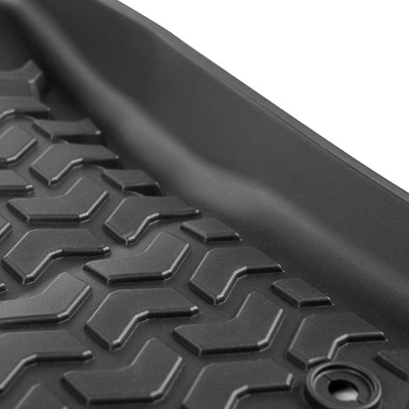 Ensemble de revêtements de sol Rugged Ridge, paire avant noire 19 RAM 1500