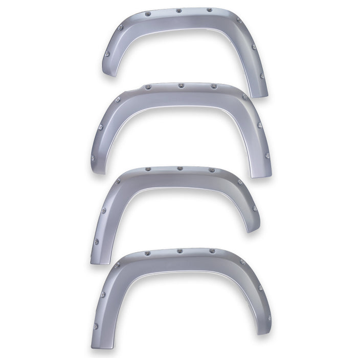 Élargisseurs d'ailes boulonnés Ford Super Duty 11-15 de couleur assortie EGR - Ensemble - Argent lingot