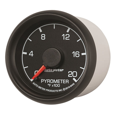 Jauge électronique EGT/pyromètre de 52,4 mm à balayage complet de 0 à 2 000 degrés pour Ford