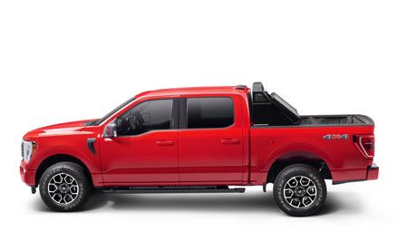 Porte-bagages en acier calibre 14 BackRack 2019-2022 Chevrolet Silverado 1500 avec kit de quincaillerie - Noir