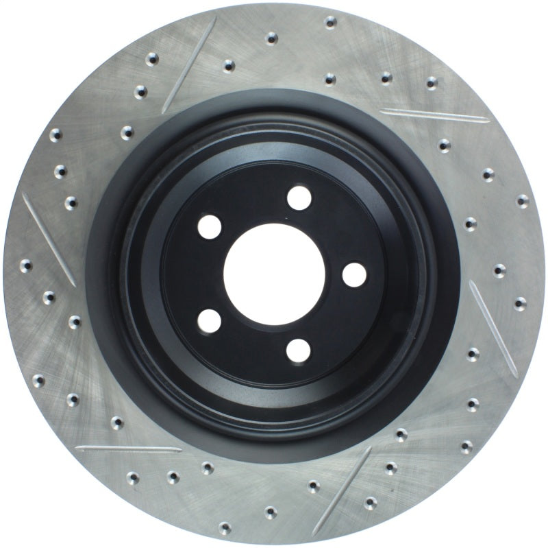 Rotor arrière gauche percé et fendu StopTech SportStop 06-09 Chrysler SRT-8