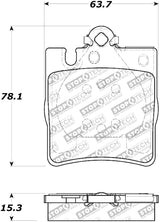 Plaquettes de frein StopTech Street Touring