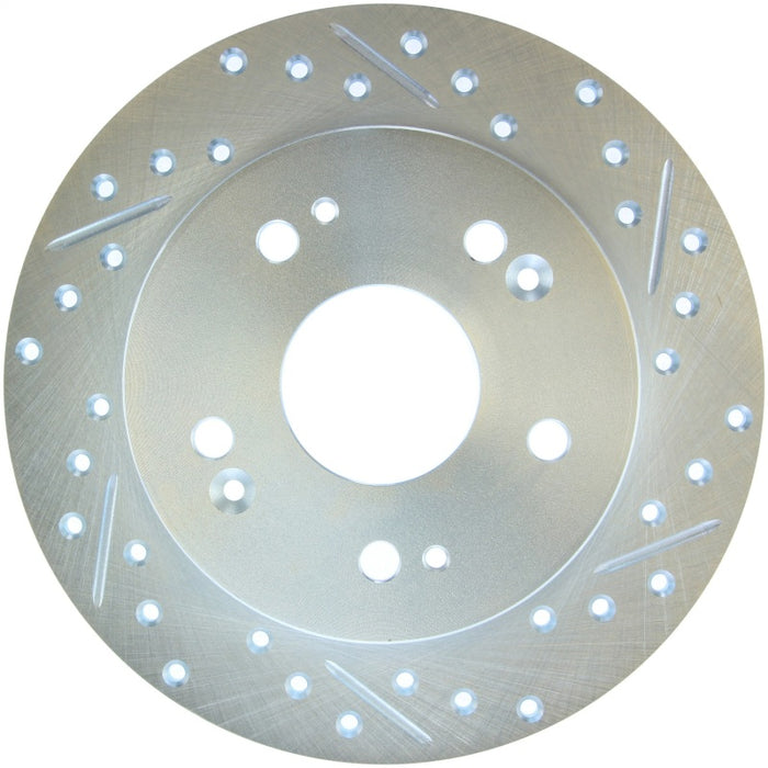 Disque de frein arrière gauche fendu et percé StopTech Select Sport 06-15 Honda Civic Si