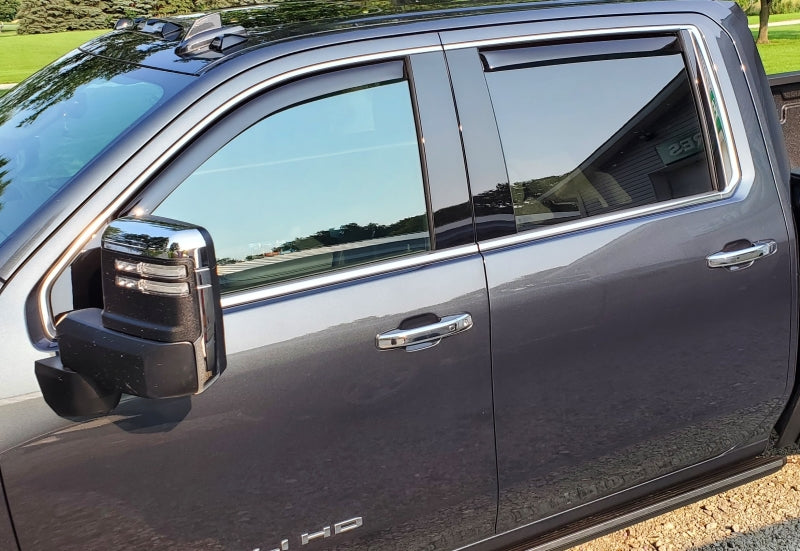 Pare-soleils EGR 2020 Chevy 2500/3500 HD Double Cab - Fumée foncée