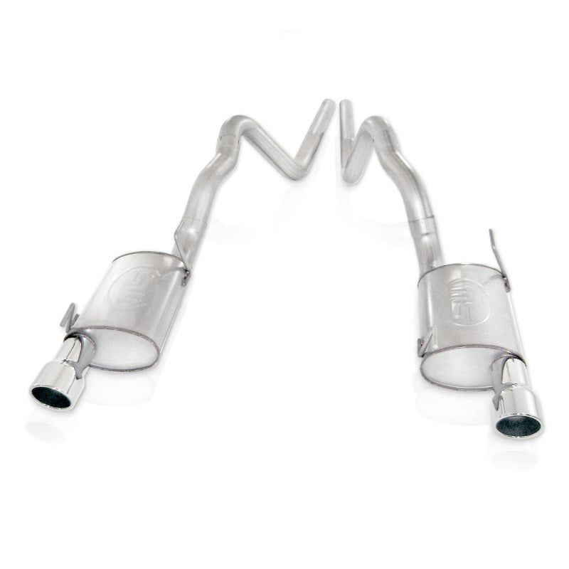 Silencieux S-Tube X-Pipe Catback 3 pouces pour Shelby GT500 2007-10 Stainless Works