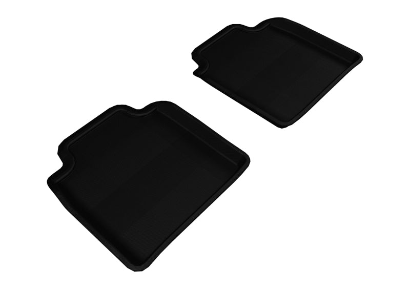 Tapis de sol 3D MAXpider pour Lexus LS460L/LS600HL 2007-2012 Kagu 2e rangée - Noir