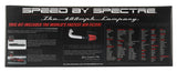 Kit d'admission d'air Spectre 97-03 Ford Expedition V8-4.6/5.4LF/I - Poli avec filtre rouge