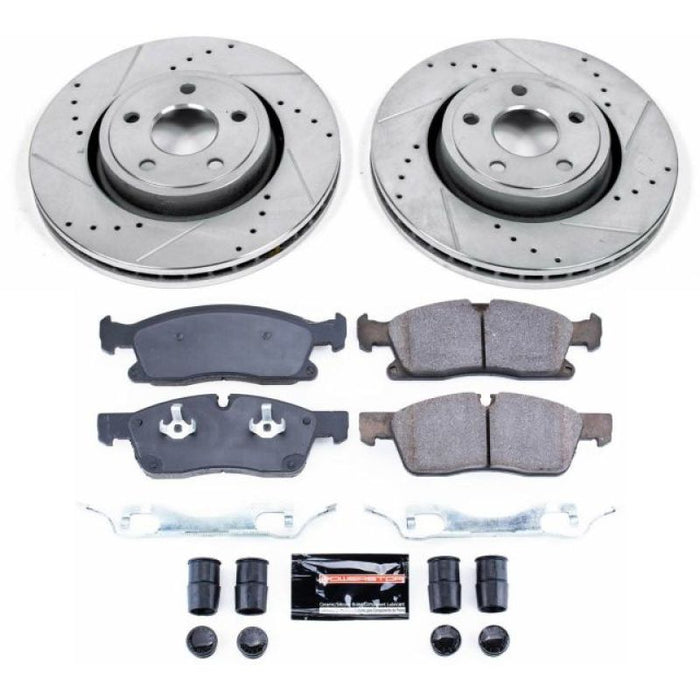 Kit de freins sport Power Stop 13-16 Dodge Durango Z23 Evolution avant