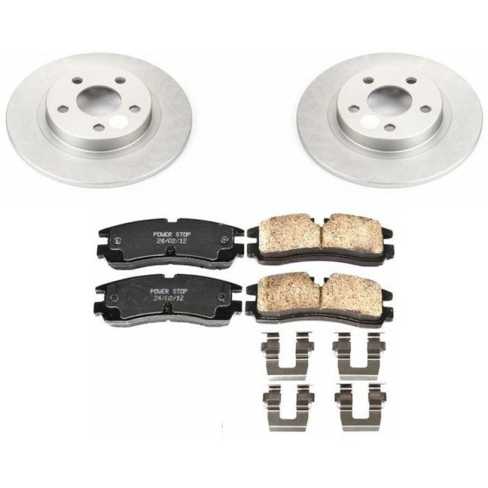 Kit de freins arrière Power Stop 98-02 Cadillac Seville Z17 Evolution Geomet avec revêtement