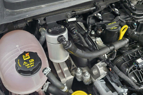 Séparateur d'huile côté passager J&amp;L 16-19 Ford Escape 1,5 L EcoBoost 3,0 - Anodisé transparent
