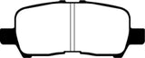 Plaquettes de frein arrière EBC Greenstuff pour Buick Allure (Canada) 3.6 05-09
