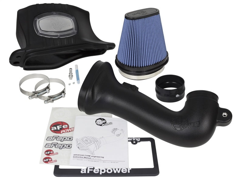 Système d'admission d'air froid aFe Momentum Pro 5R 15-17 Chevrolet Corvette Z06 (C7) V8-6.2L (sc)