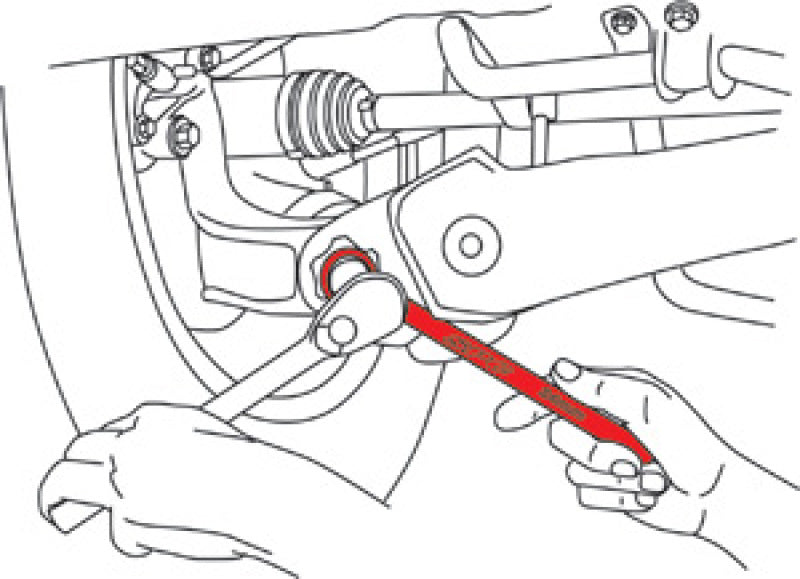 Outil de réglage de l'orteil SPC Performance Honda 24 mm