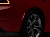 Raxiom 15-23 Dodge Charger Excluding Widebody Axial LED Side Marker Lights Front and Rear- Smoked