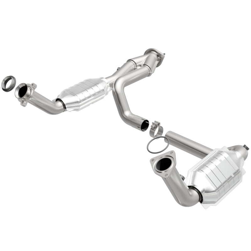 MagnaFlow Conv DF 02-06 Cadillac Truck. 8 5.3L Double Conv. Ensemble de tuyaux en Y 2 roues motrices/Chevy Truck 99-07