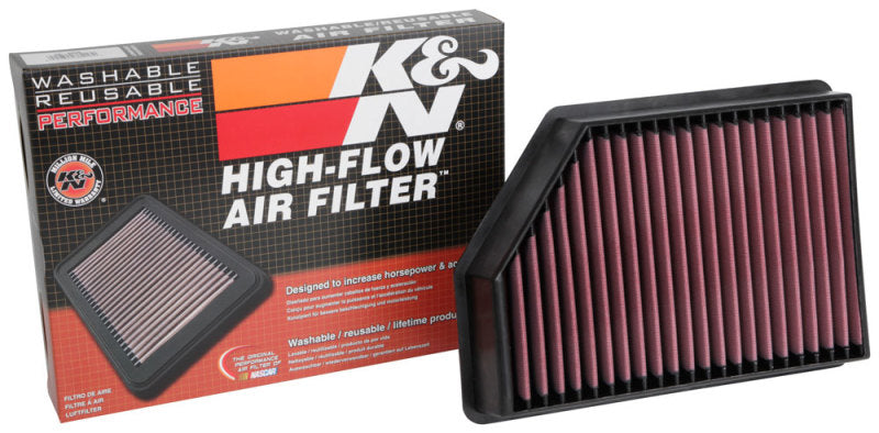 Filtre à air de remplacement K&amp;N pour Chevrolet Silverado 2500/3500 6,6 L Diesel 2020