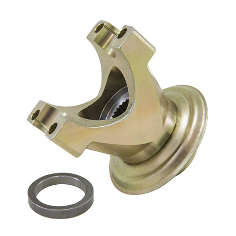 Fourche de transmission Yukon (courte/pour support Daytona) pour Ford 9 pouces avec pignon à 28 cannelures et joint en U de taille 1310