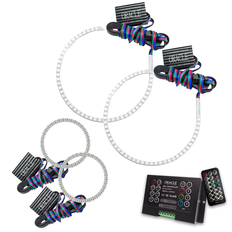 Kit Halo Oracle Mini Cooper 05-08 - ColorSHIFT avec contrôleur 2.0 VOIR LA GARANTIE
