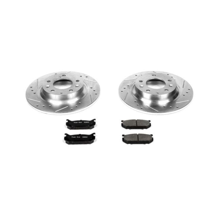 Kit de freins sport Power Stop 98-02 Mazda 626 Z23 Evolution arrière