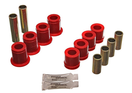 Ensemble de bagues de bras de suspension avant rouges Energy Suspension 87-95 Nissan Pathfinder 2WD/4WD