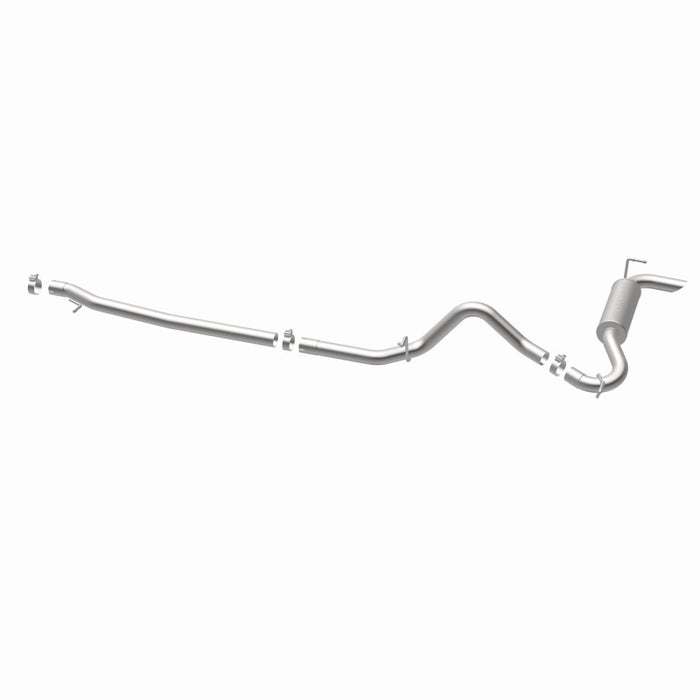 Échappement hautes performances MagnaFlow 12-14 Jeep Wrangler 4 portes avec sortie P/S arrière simple et droite en acier inoxydable C/B