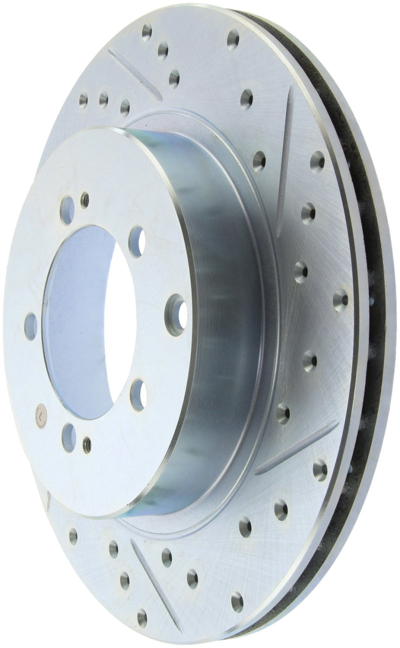 Disque de frein StopTech Select Sport percé et fendu - Avant droit