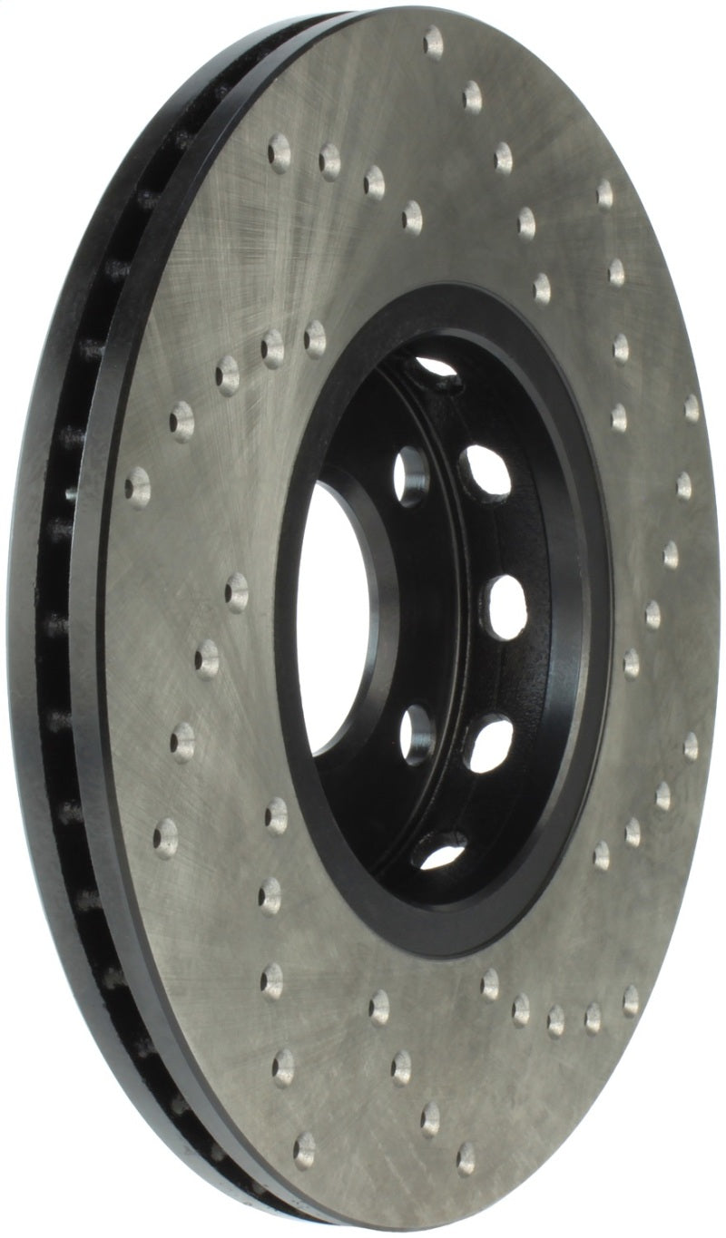 Rotor percé avant droit StopTech 96-7/04 Audi A4 / 95-01 A6 / 7/98-05 VW Passat