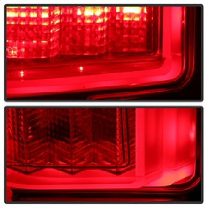 Feux arrière à LED Spyder Ford F150 2015-2017 - Rouge transparent ALT-YD-FF15015-LBLED-RC