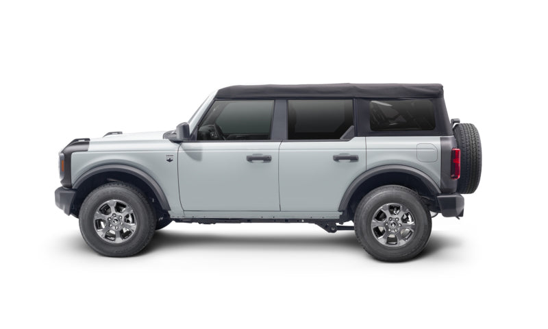 Bushwacker 21-22 Ford Bronco (2/4 portes) Trail Armor Coin arrière (2 pièces arrière) - Tex. Noir