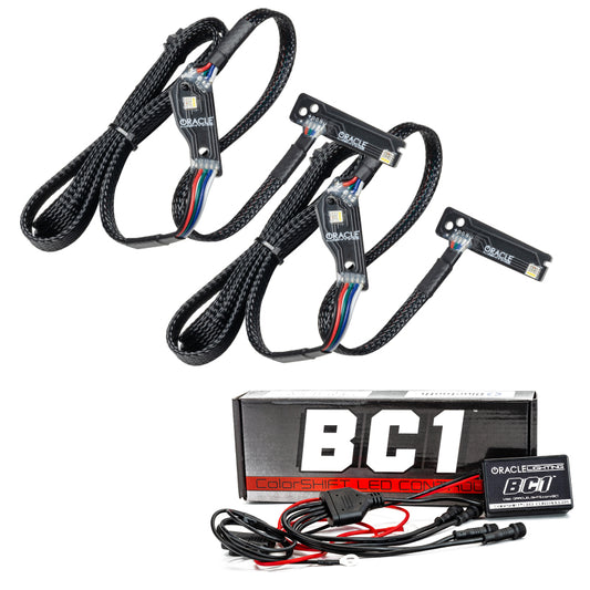 Oracle 15-21 Nissan GT-R RGB+W Lightning Bolt Headlight DRL Kit w/ BC1 Controller SEE WARRANTY