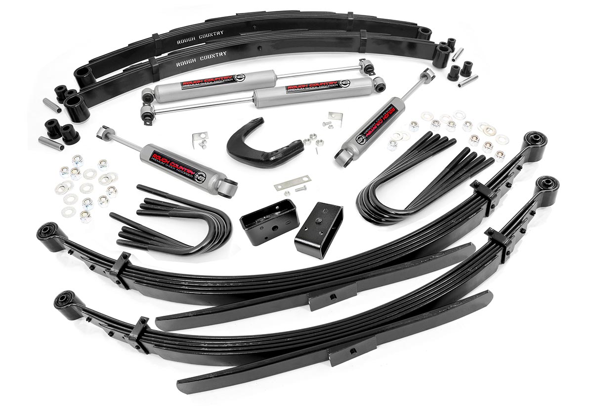 6 Inch Lift Kit | 56 Inch Rear Springs | Chevy/GMC C10/K10 C15/K15 Truck/Jimmy (77-87)