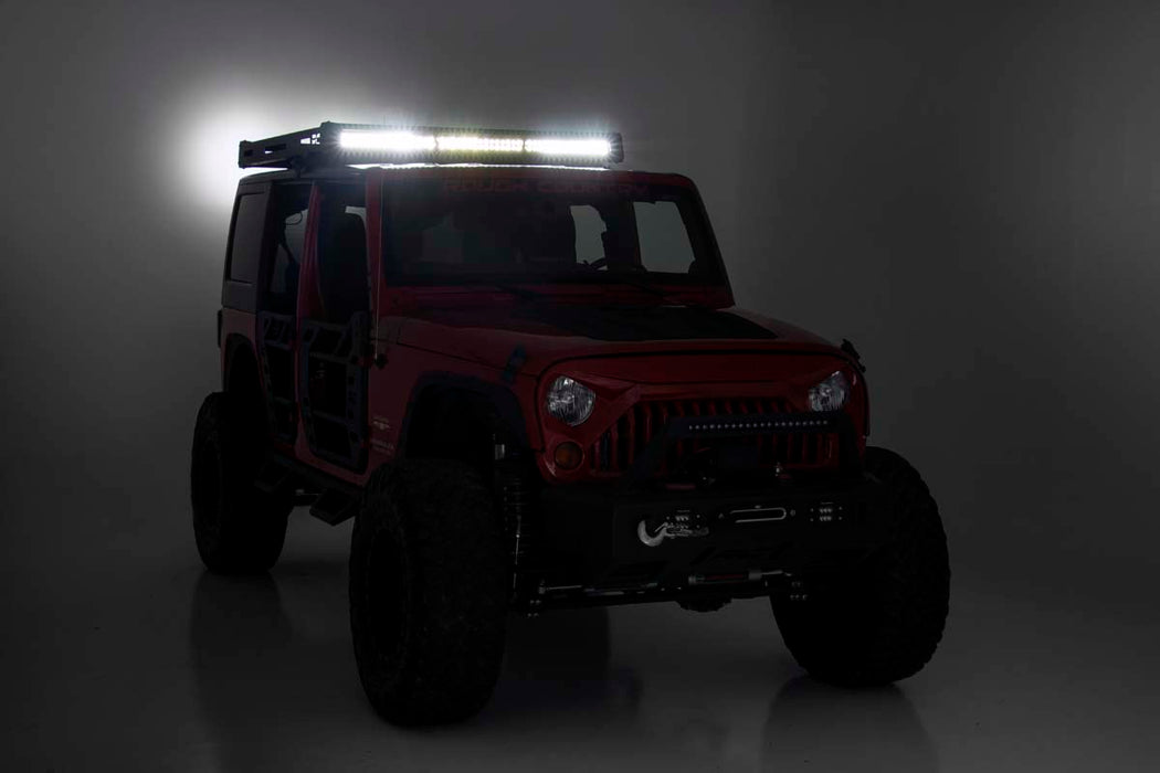 Roof Rack | Black Series Lights | Jeep Wrangler JK/Wrangler Unlimited (07-18)