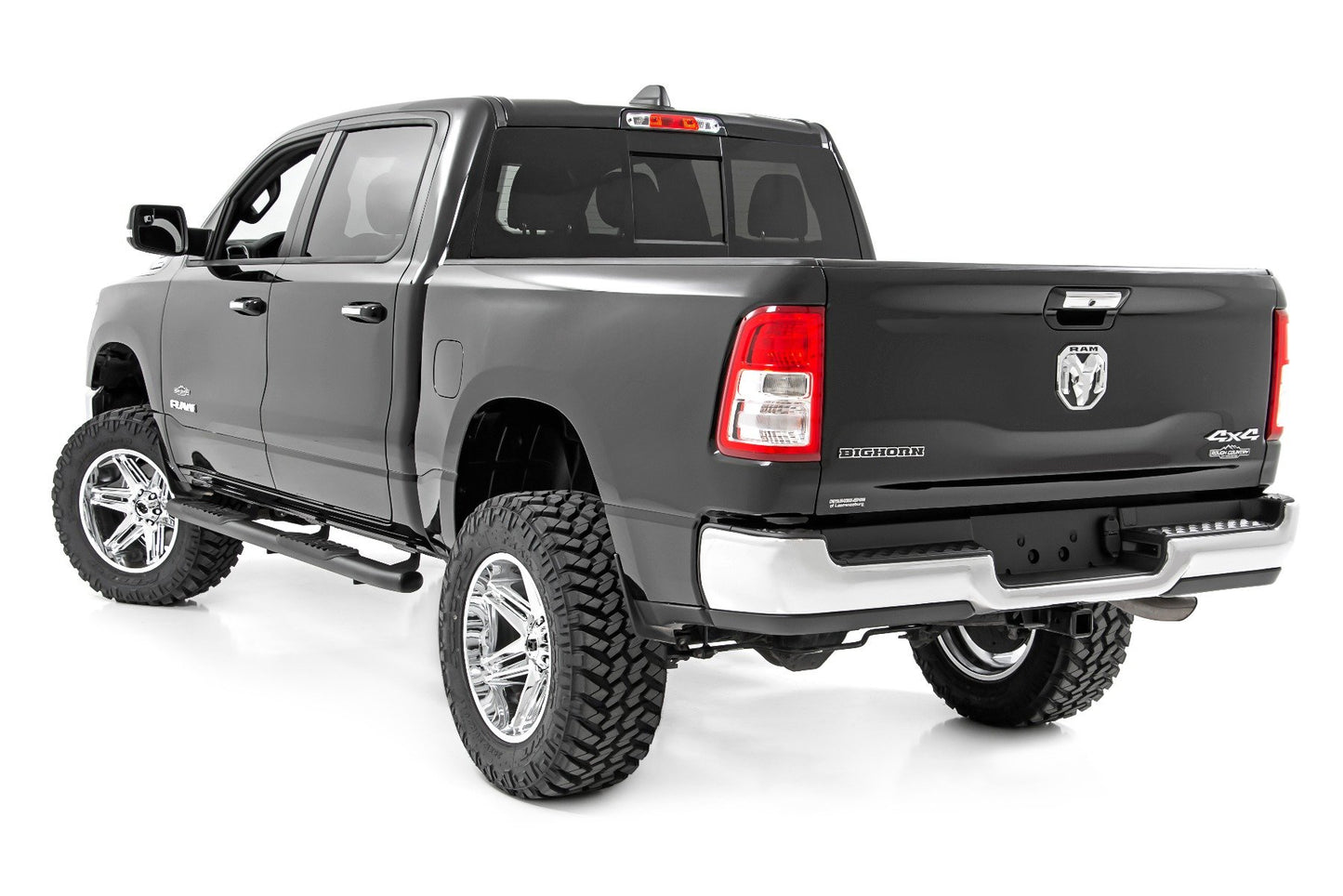 Oval Nerf Step | Crew Cab | Black | Ram 1500 2WD/4WD (2019-2023)