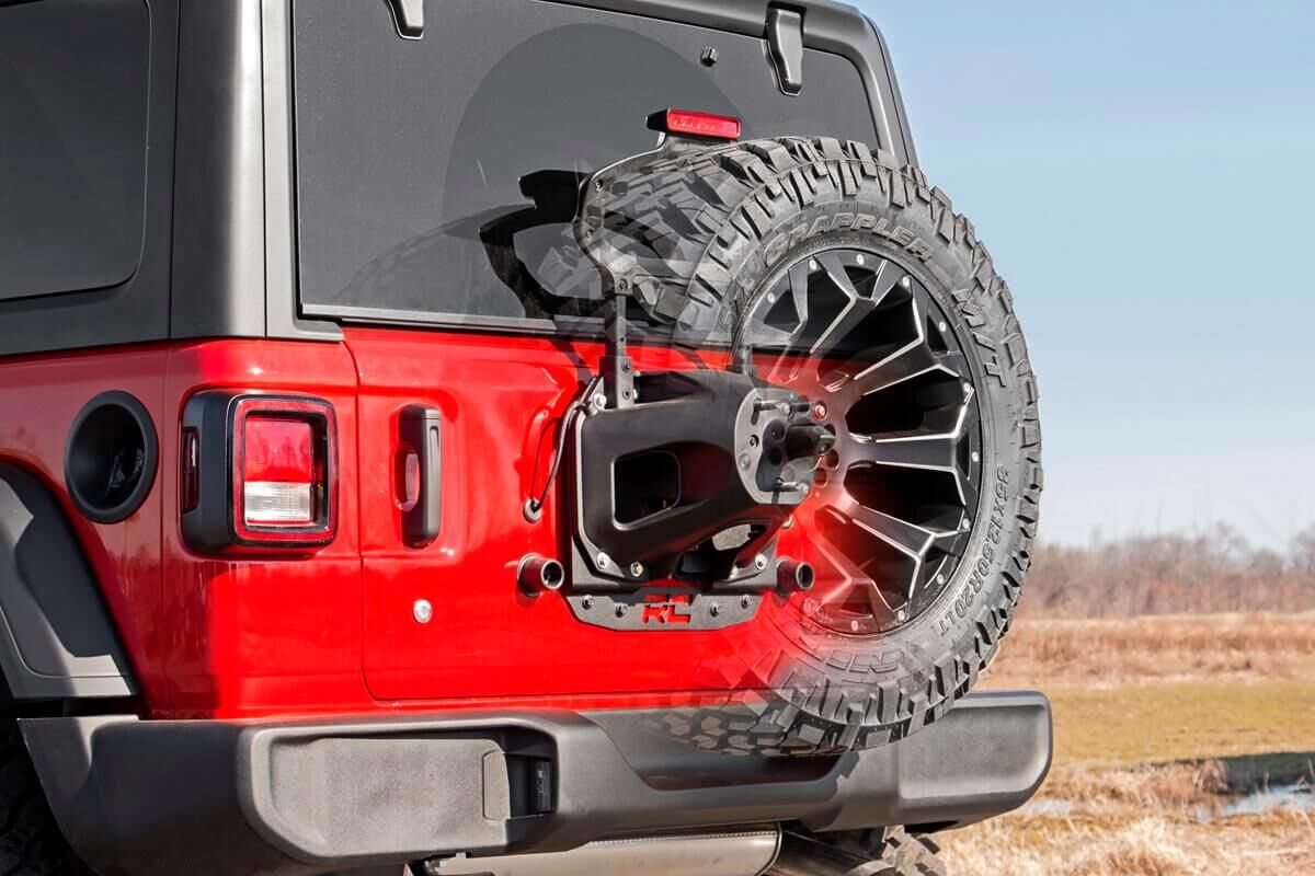 Tire Carrier Relocation Plate | Prox Sensor | Jeep Wrangler JL (18-23)/Wrangler Unlimited (18-23) 