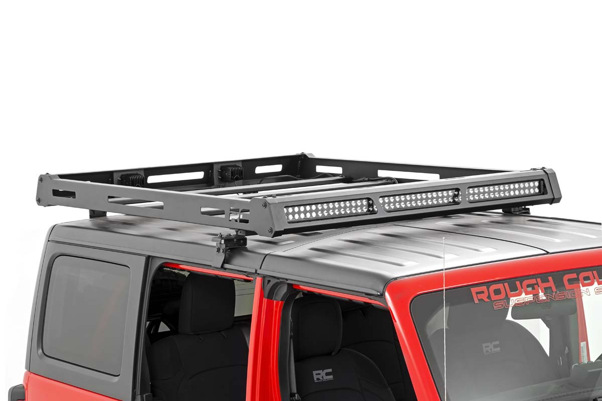 Roof Rack | Black Series Lights | Jeep Wrangler JL (18-23)/Wrangler Unlimited (18-23) 