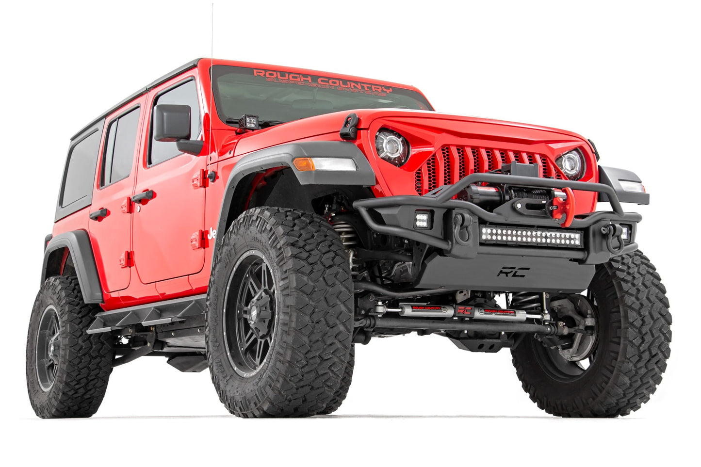 Front Winch Bumper | Tubular | Skid Plate | Jeep Gladiator JT/Wrangler JK & JL 