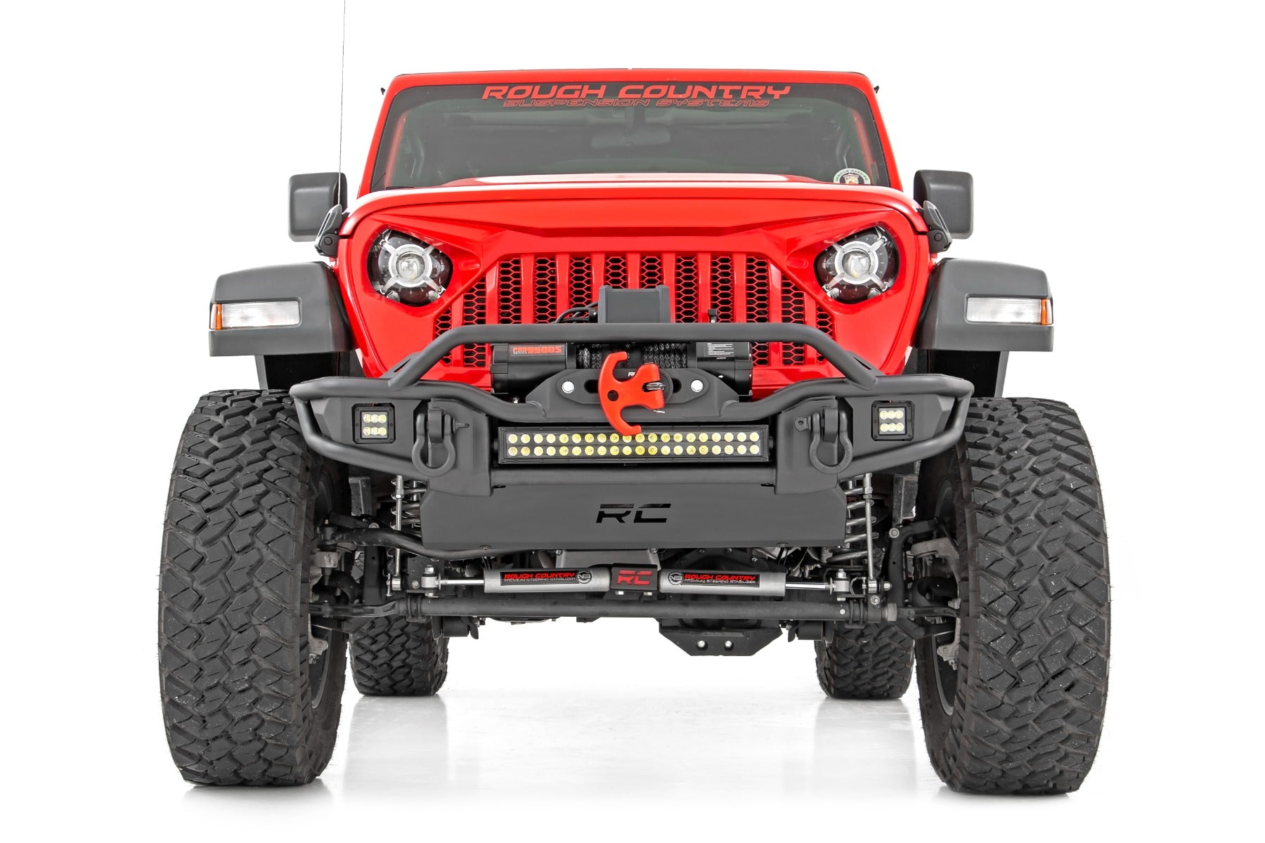 Front Winch Bumper | Tubular | Skid Plate | Jeep Gladiator JT/Wrangler JK & JL 