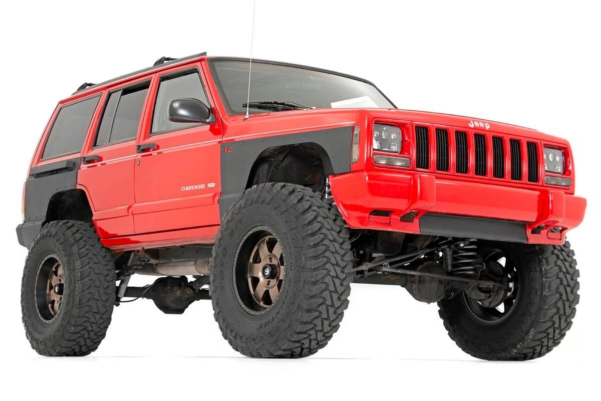 Fender & Quarter Panel Armor | Front | Combo | Jeep Cherokee XJ (97-01)