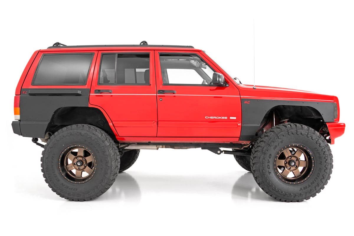Fender & Quarter Panel Armor | Rear | Combo | Jeep Cherokee XJ (97-01)