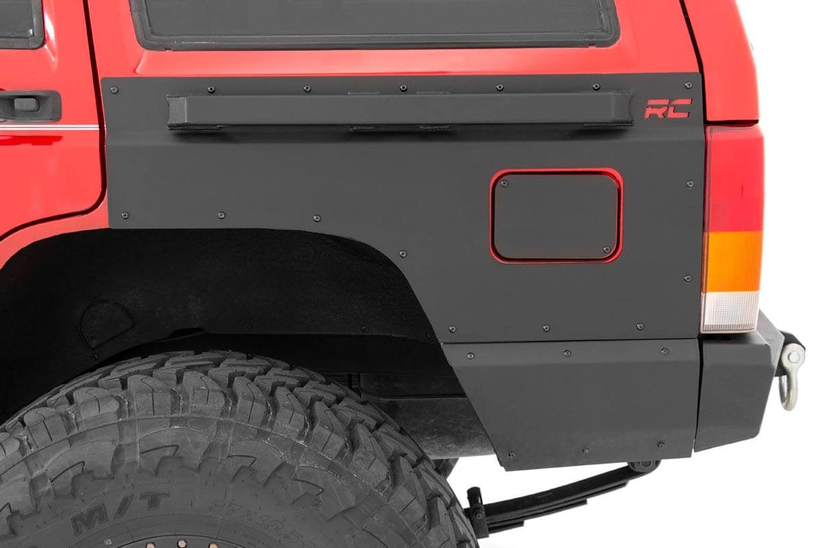 Fender & Quarter Panel Armor | Rear | Combo | Jeep Cherokee XJ (84-96)