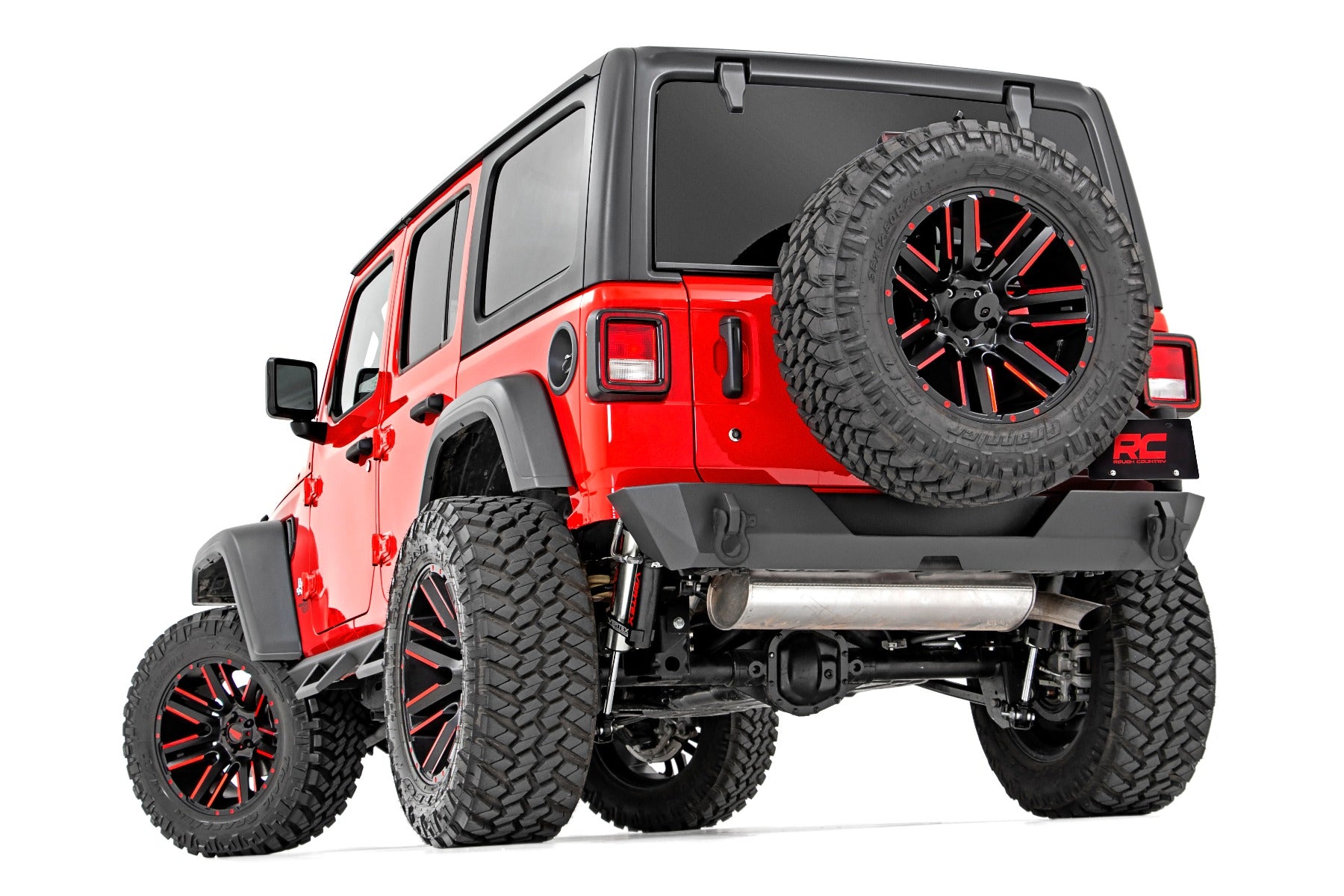 Rear Bumper | Trail | Tire Carrier | Jeep Wrangler JL 4WD (18-23)