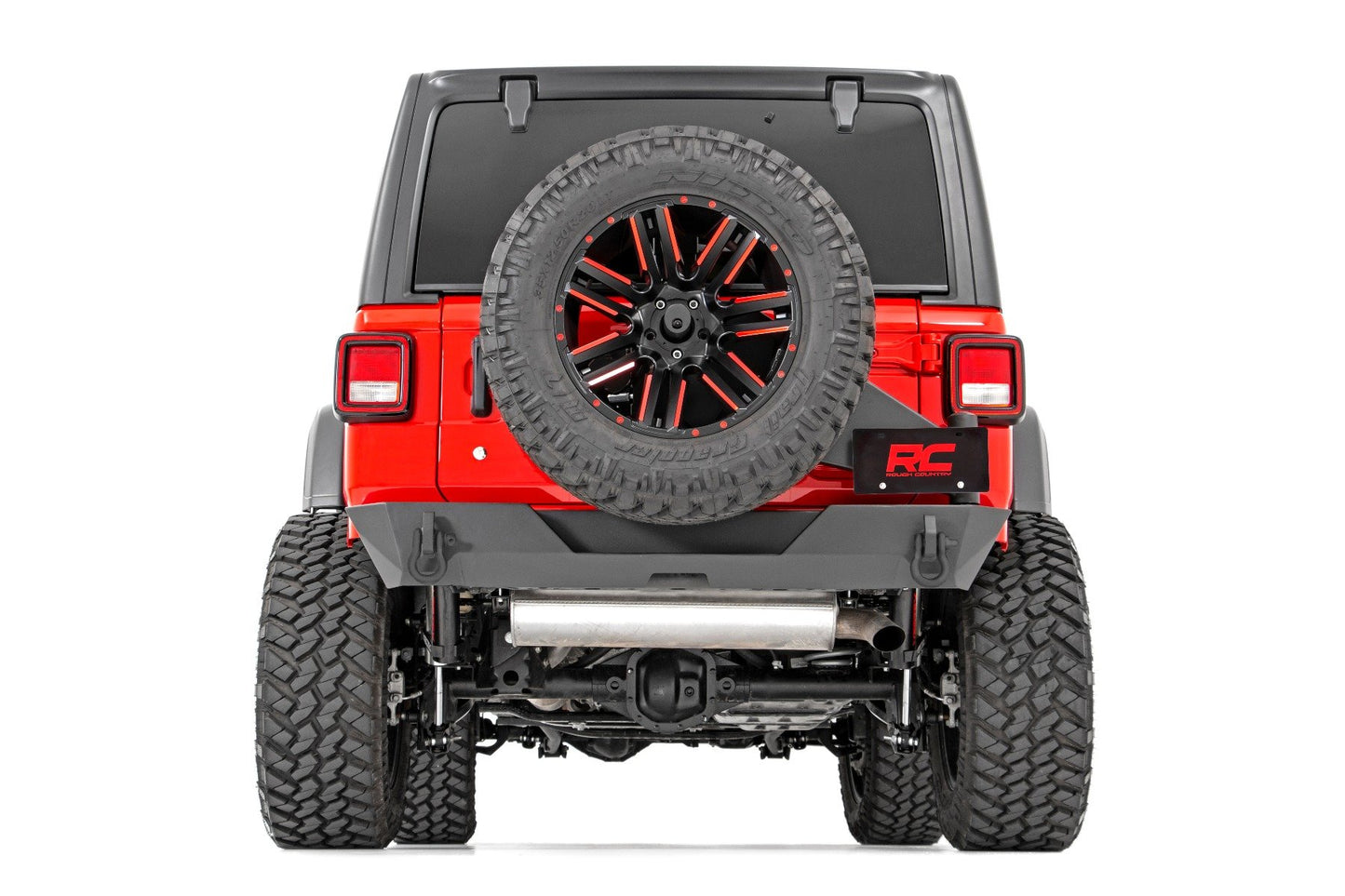 Rear Bumper | Trail | Tire Carrier | Jeep Wrangler JL 4WD (18-23)