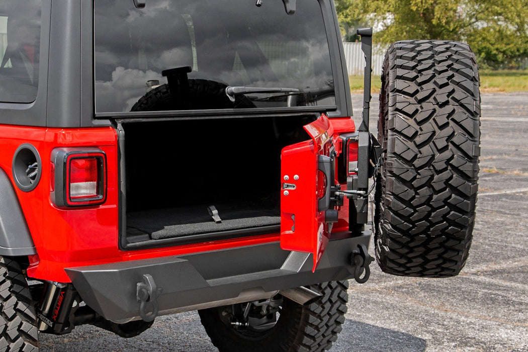 Rear Bumper | Trail | Tire Carrier | Jeep Wrangler JL 4WD (18-23)