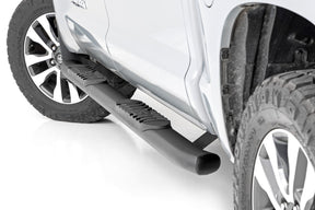 Oval Nerf Step | Crew Cab | Black | Toyota Tundra 2WD/4WD (07-21)