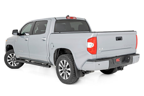 Oval Nerf Step | Crew Cab | Black | Toyota Tundra 2WD/4WD (07-21)