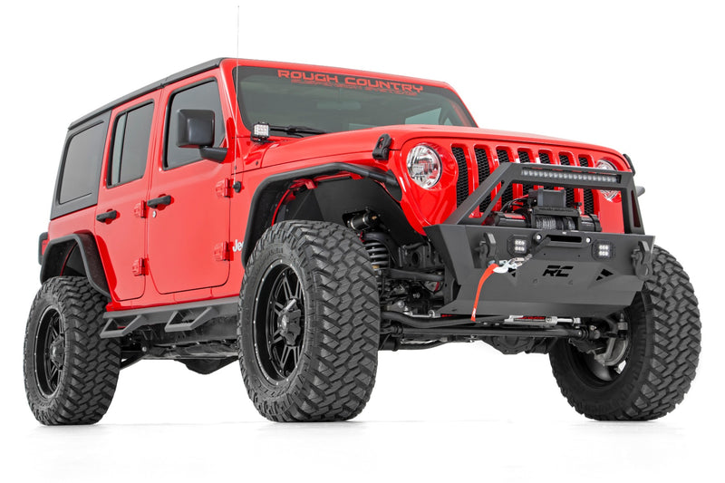 Front Bumper | Stubby | Trail | Jeep Gladiator JT/Wrangler JK & JL 